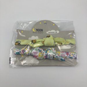 Moon and Stars 2pc Bee/Butterfly Headwrap, Baby Headbands NEW